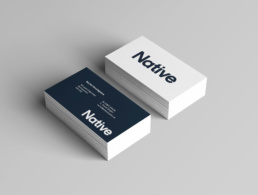 Native business cards
