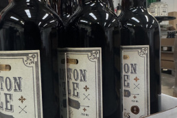 Lorton Ale bottle design